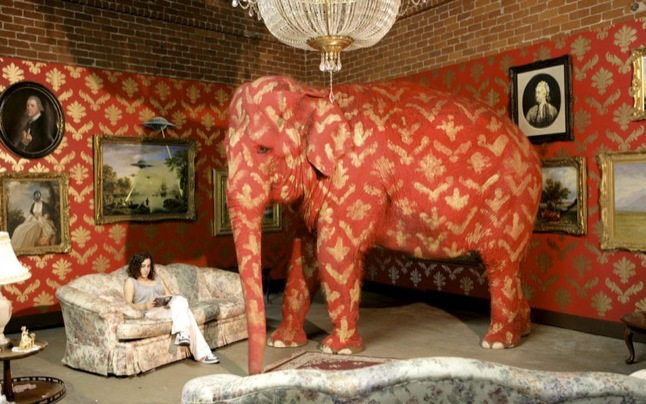 Banksy's Elephant in the Room