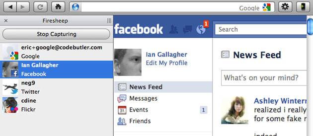Firesheep screenshot